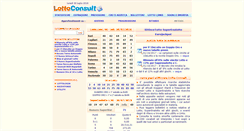 Desktop Screenshot of lottoconsult.it