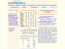 Tablet Screenshot of lottoconsult.it